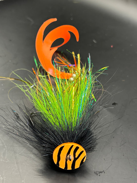 Waterpushing Streamer Green Black
