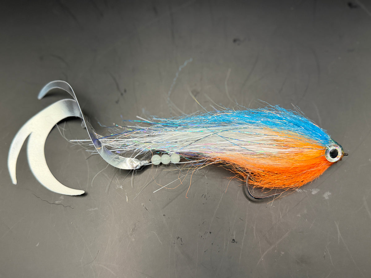 Dragontail Darter Blue Orange and White